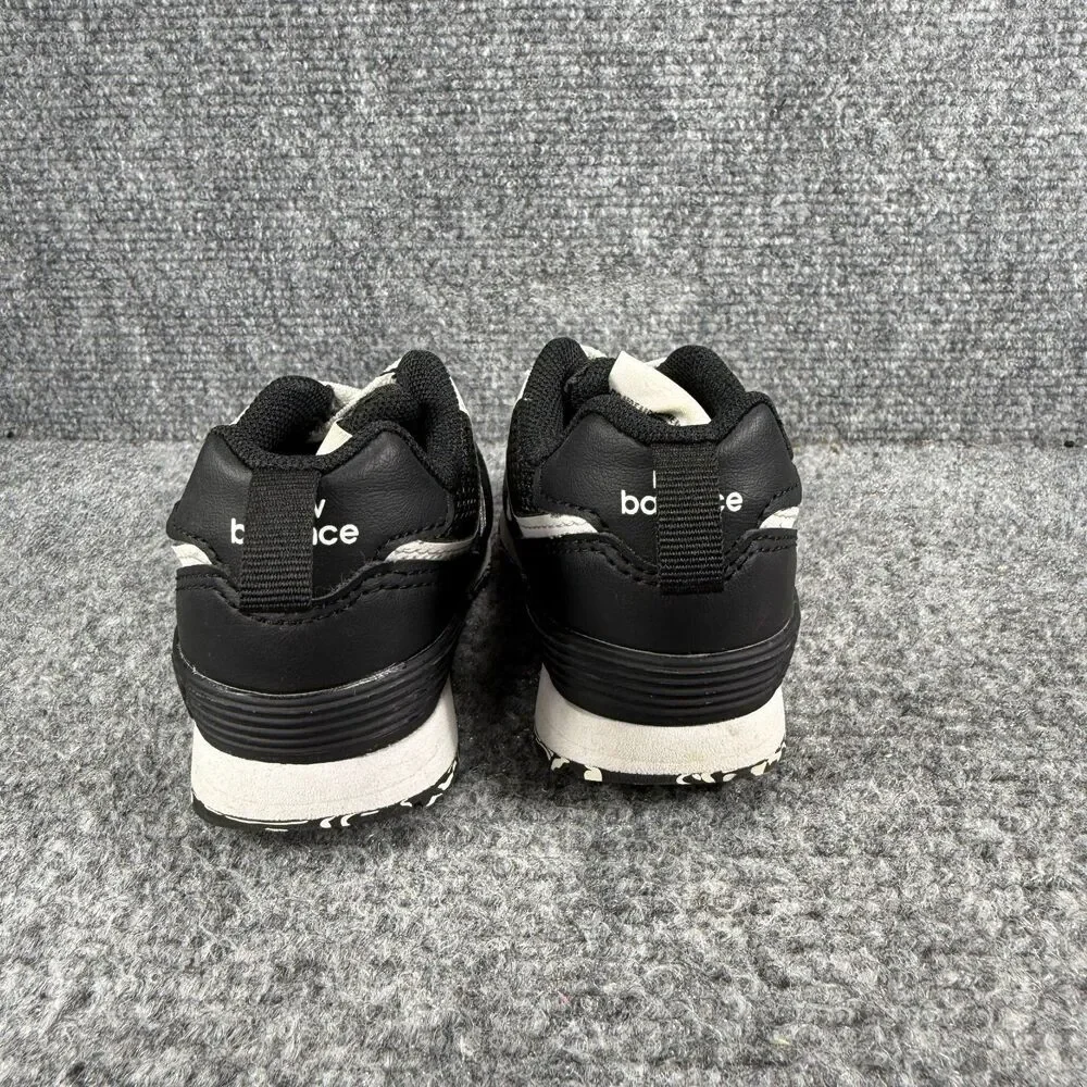 New Balance 574 Toddler 6 Shoes Black White Athletic Sneakers - Picture 5 of 11